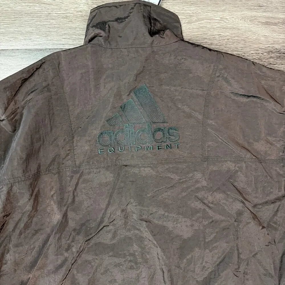 adidas Originals EQT Equipment Track Jacket Brown Men's M NWT KE1363